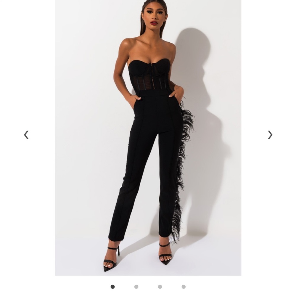 COPY - Akira feather pants